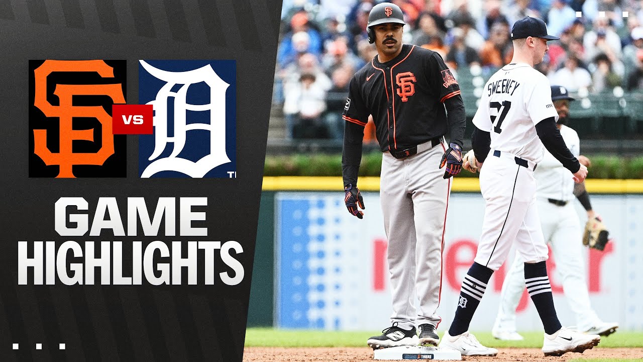 Giants vs. Tigers Game Highlights (5/28/25) | MLB Highlights Giants vs. Tigers Game Highlights (5/28/25) | MLB Highlights