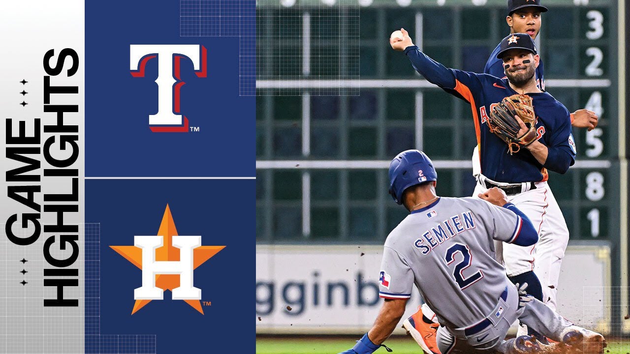 Rangers vs. Astros Game Highlights (7/26/23) | MLB Highlights Rangers vs. Astros Game Highlights (7/26/23) | MLB Highlights