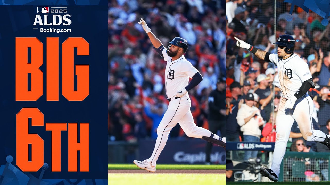 BIG INNING! Tigers strike for FOUR runs in the 6th to take commanding lead in Game 4 of the ALDS! BIG INNING! Tigers strike for FOUR runs in the 6th to take commanding lead in Game 4 of the ALDS!