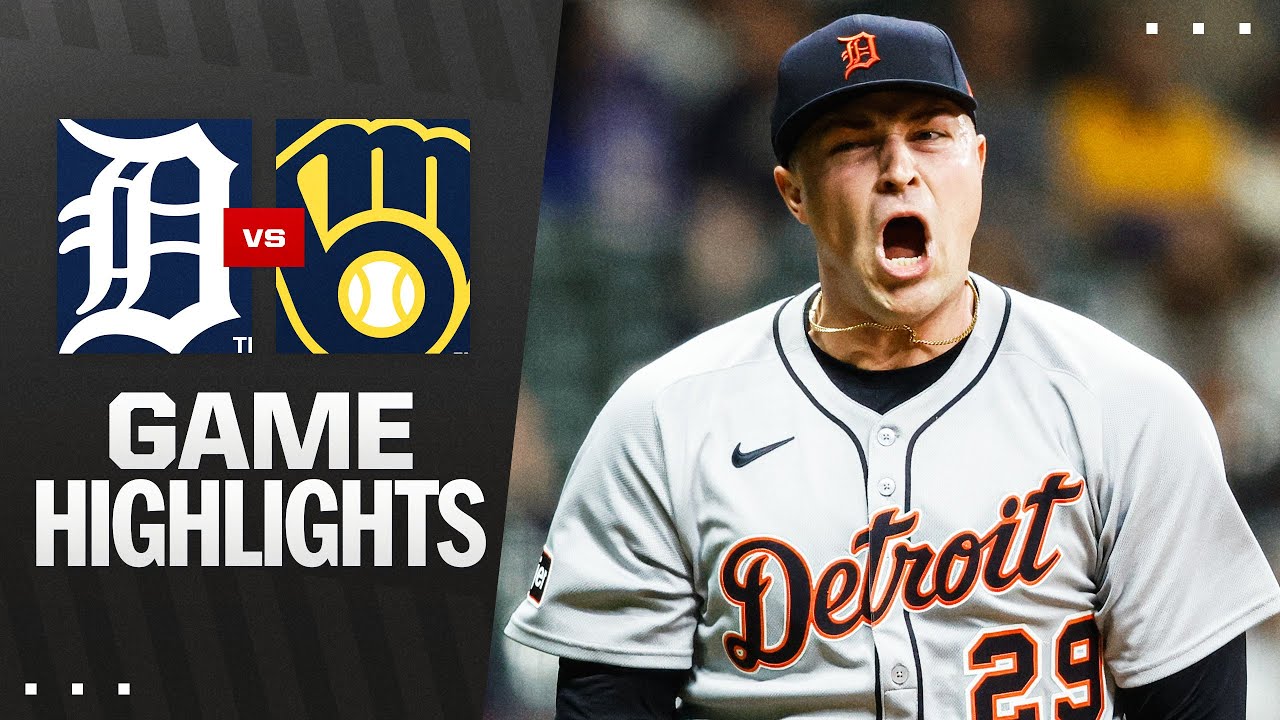 Tigers vs. Brewers Game Highlights (4/14/25) | MLB Highlights Tigers vs. Brewers Game Highlights (4/14/25) | MLB Highlights