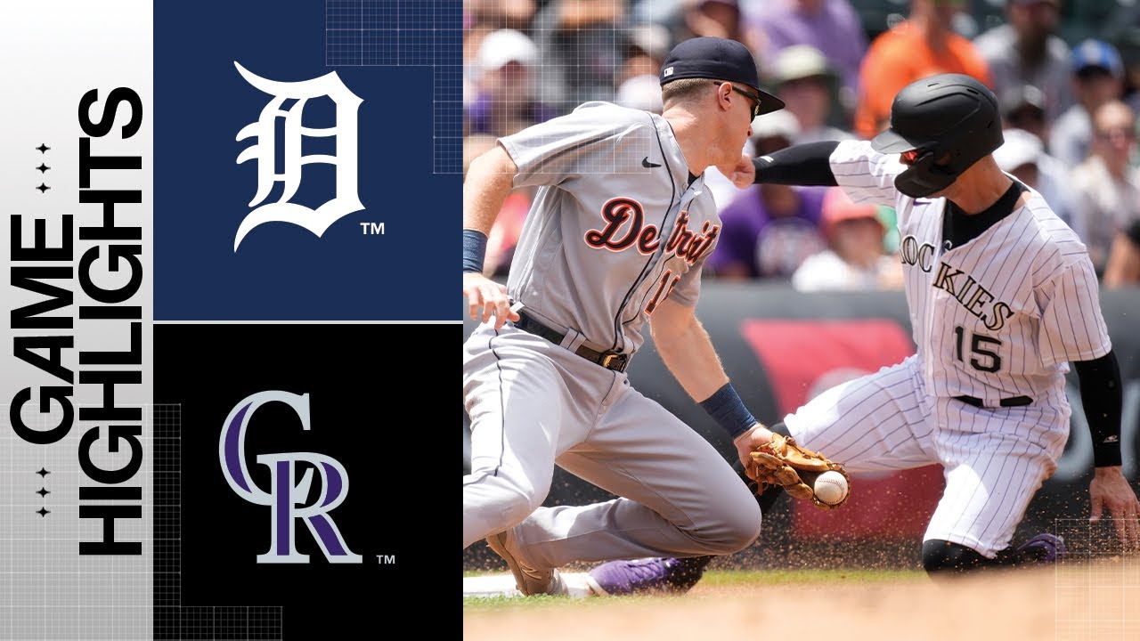 Tigers vs. Rockies Game Highlights (7/2/23) | MLB Highlights Tigers vs. Rockies Game Highlights (7/2/23) | MLB Highlights