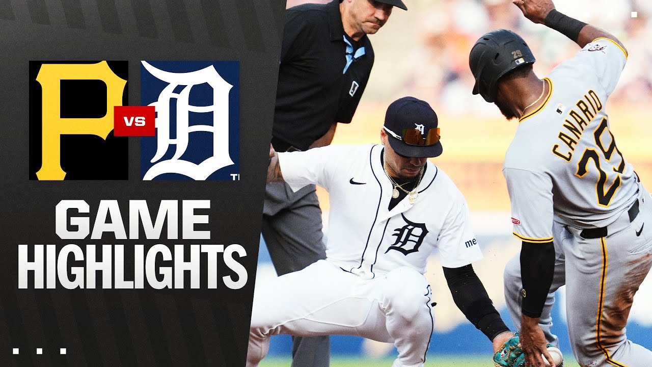 Pirates vs. Tigers Game Highlights (6/17/25) | MLB Highlights Pirates vs. Tigers Game Highlights (6/17/25) | MLB Highlights