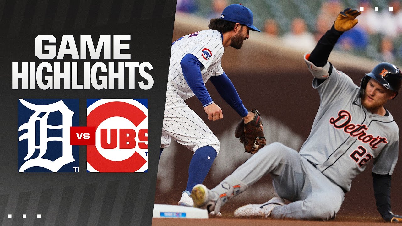 Tigers vs. Cubs Game Highlights (8/21/24) | MLB Highlights Tigers vs. Cubs Game Highlights (8/21/24) | MLB Highlights