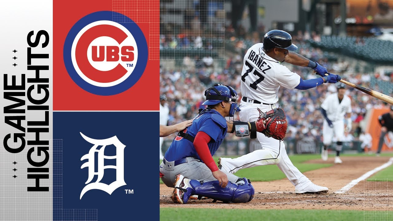 Cubs vs. Tigers Game Highlights (8/22/23) | MLB Highlights Cubs vs. Tigers Game Highlights (8/22/23) | MLB Highlights