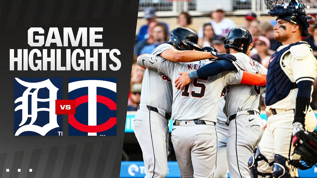 Tigers vs. Twins Highlights (7/3/24) | MLB Highlights Tigers vs. Twins Highlights (7/3/24) | MLB Highlights