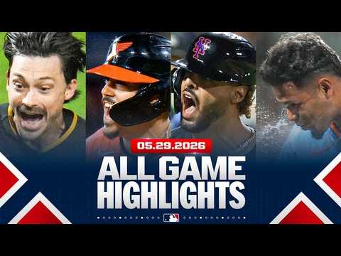 Highlights from ALL GAMES on 5/29 (FOUR WALK-OFF HOMERS and MORE!) Highlights from ALL GAMES on 5/29 (FOUR WALK-OFF HOMERS and MORE!)