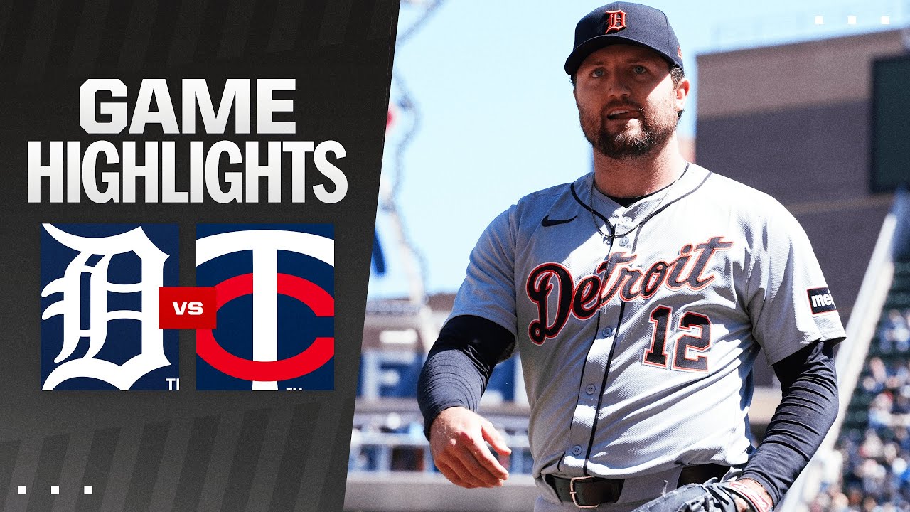 Tigers vs. Twins Game Highlights (4/21/24) | MLB Highlights Tigers vs. Twins Game Highlights (4/21/24) | MLB Highlights