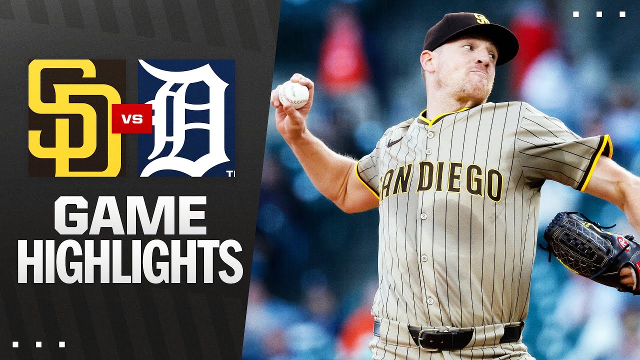 Padres vs. Tigers Game Highlights (4/22/25) | MLB Highlights Padres vs. Tigers Game Highlights (4/22/25) | MLB Highlights