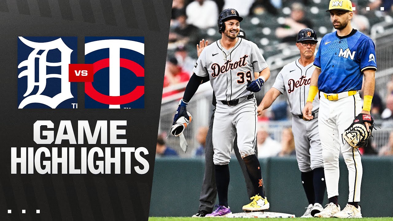 Tigers vs. Twins Game Highlights (8/15/25) | MLB Highlights Tigers vs. Twins Game Highlights (8/15/25) | MLB Highlights