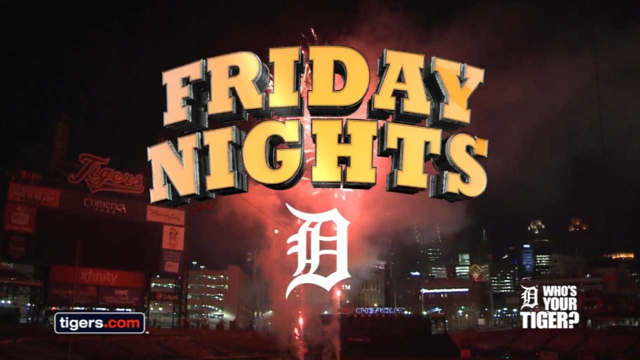 Friday Night Fireworks at Comerica Park Friday Night Fireworks at Comerica Park
