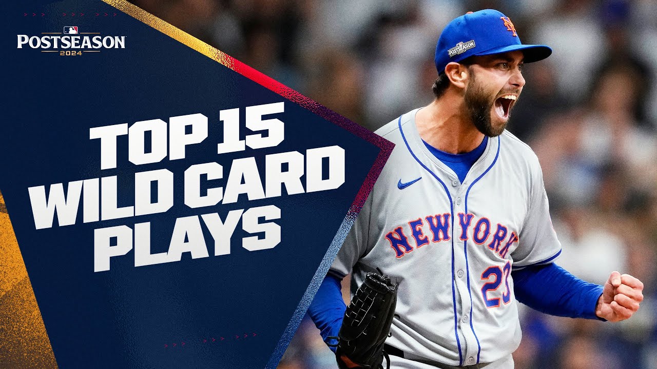 Top 15 Plays of the 2024 Wild Card Series! (Feat. Crazy defensive plays & game-changing home runs!) Top 15 Plays of the 2024 Wild Card Series! (Feat. Crazy defensive plays & game-changing home runs!)