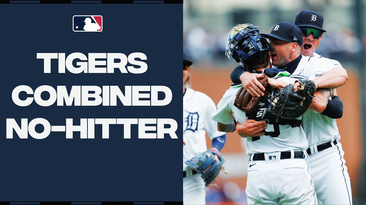All 27 outs from the Tigers’ COMBINED NO-HITTER! All 27 outs from the Tigers’ COMBINED NO-HITTER!