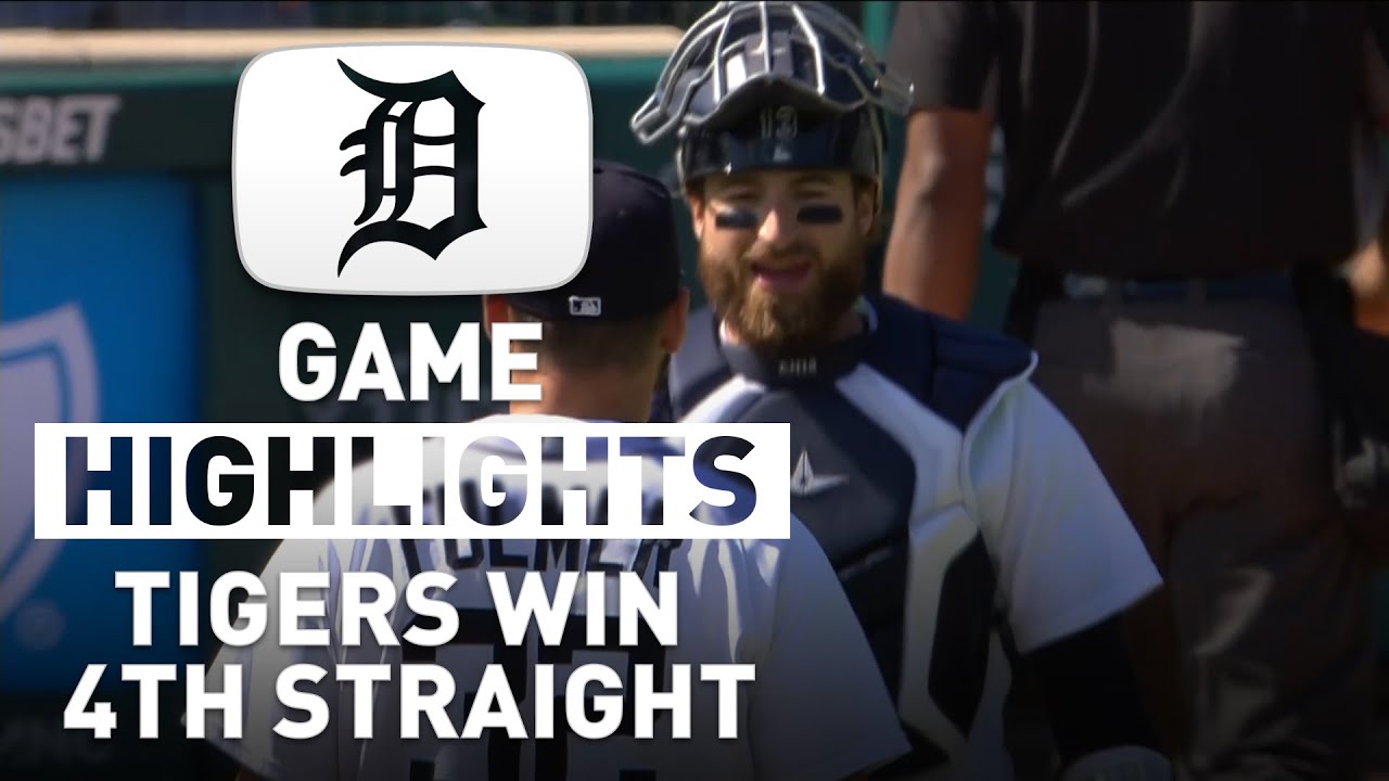 Game Highlights: Tigers Win 4th Straight Game Highlights: Tigers Win 4th Straight