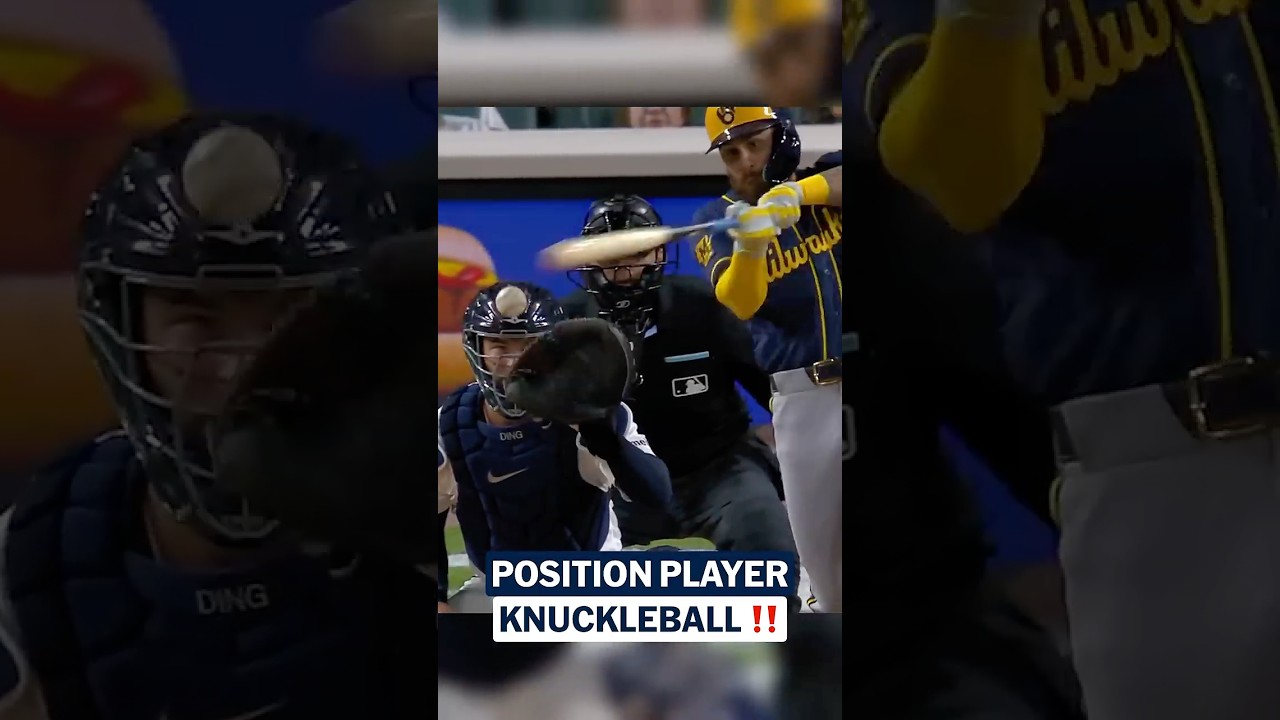 Jake Rogers breaks out a knuckleball Jake Rogers breaks out a knuckleball