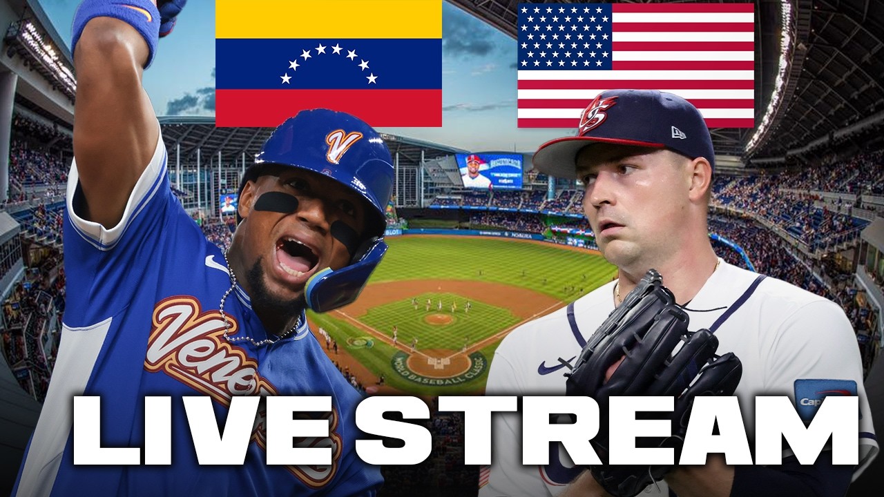 United States vs Venezuela World Baseball Classic LIVE Watch Party & Commentary United States vs Venezuela World Baseball Classic LIVE Watch Party & Commentary