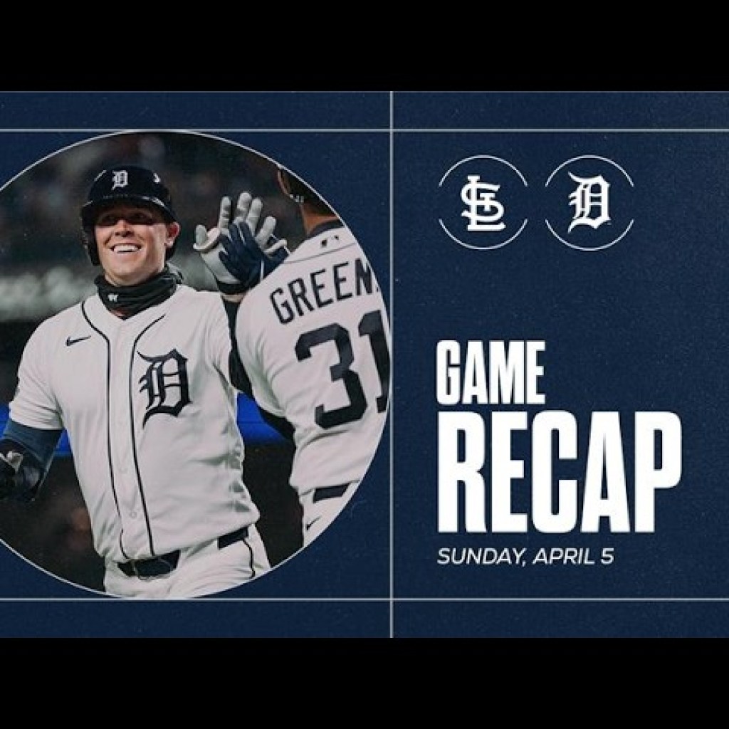 Tigers vs. Cardinals Highlights | 4/5/26 Tigers vs. Cardinals Highlights | 4/5/26