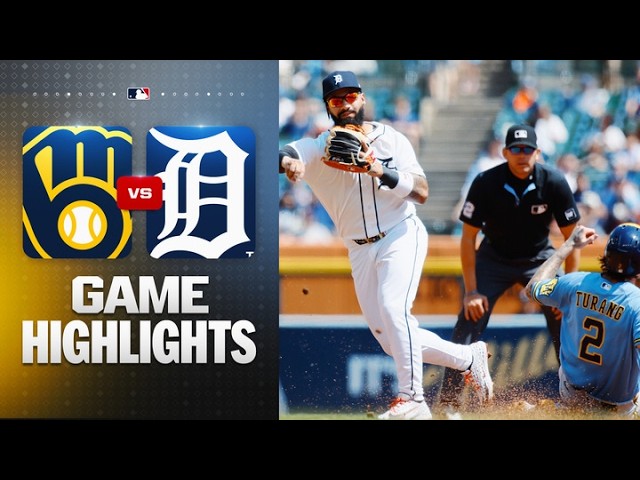 Brewers vs. Tigers Game Highlights (4/23/26) | MLB Highlights Brewers vs. Tigers Game Highlights (4/23/26) | MLB Highlights