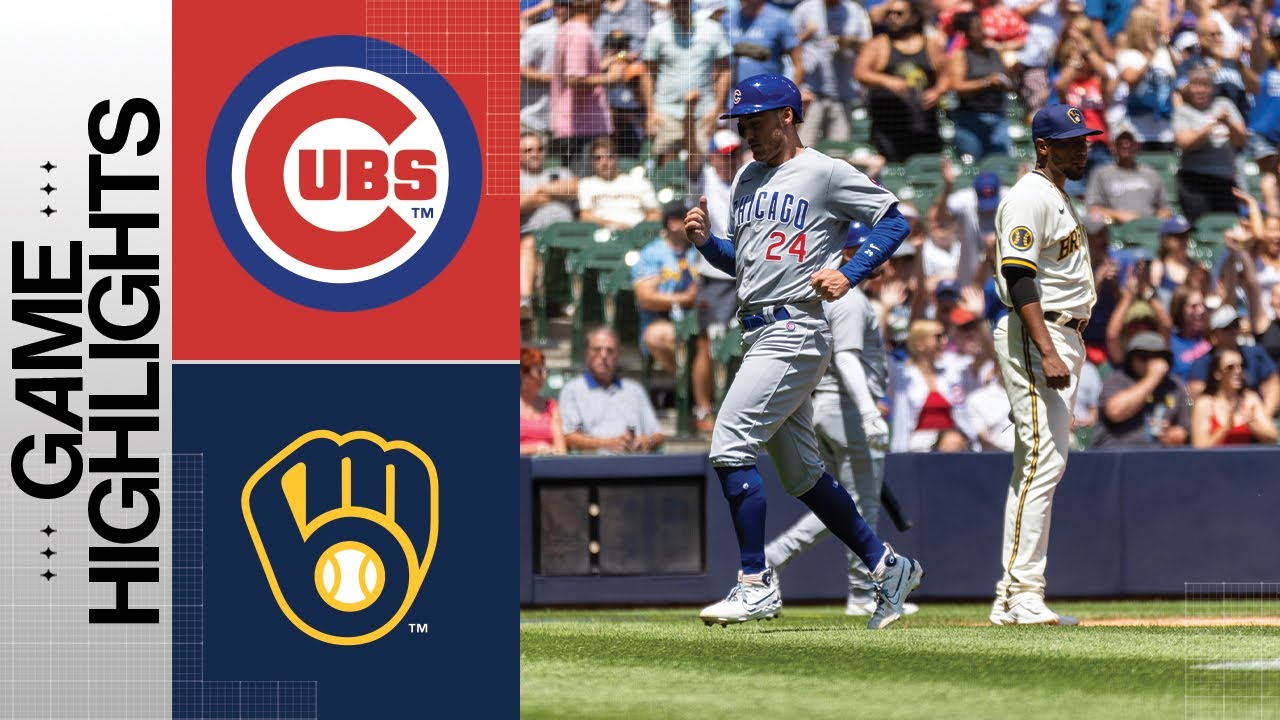 Cubs vs. Brewers Game Highlights (7/3/23) | MLB Highlights Cubs vs. Brewers Game Highlights (7/3/23) | MLB Highlights
