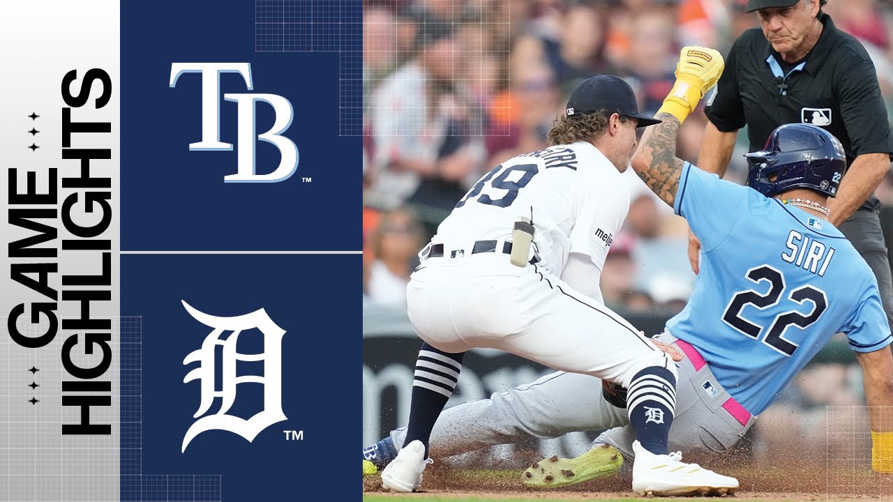 Rays vs. Tigers Game Highlights (8/4/23) | MLB Highlights Rays vs. Tigers Game Highlights (8/4/23) | MLB Highlights