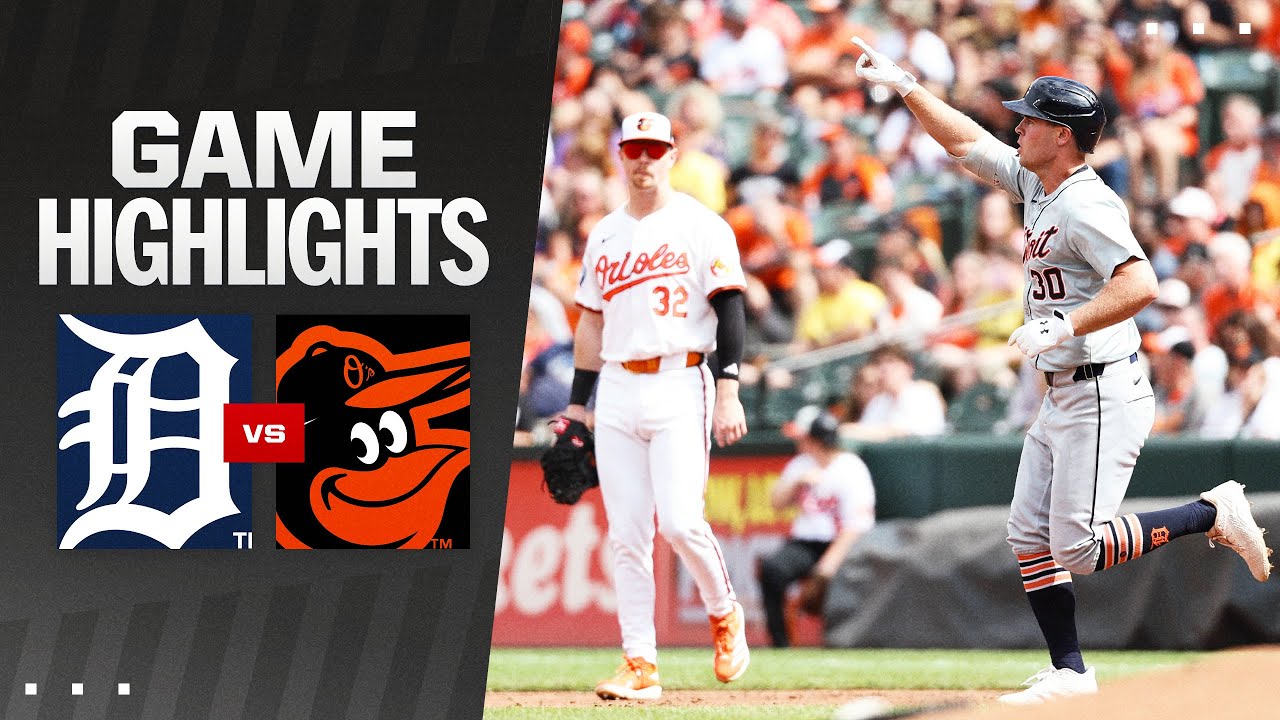 Tigers vs. Orioles Game Highlights (9/22/24) | MLB Highlights Tigers vs. Orioles Game Highlights (9/22/24) | MLB Highlights