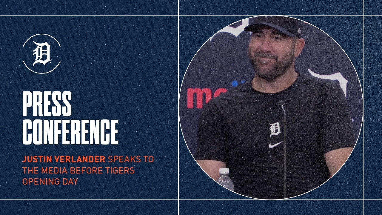 Justin Verlander Reflects on His Time in Detroit, Looks Forward to Opening Day as a Tiger Again Justin Verlander Reflects on His Time in Detroit, Looks Forward to Opening Day as a Tiger Again