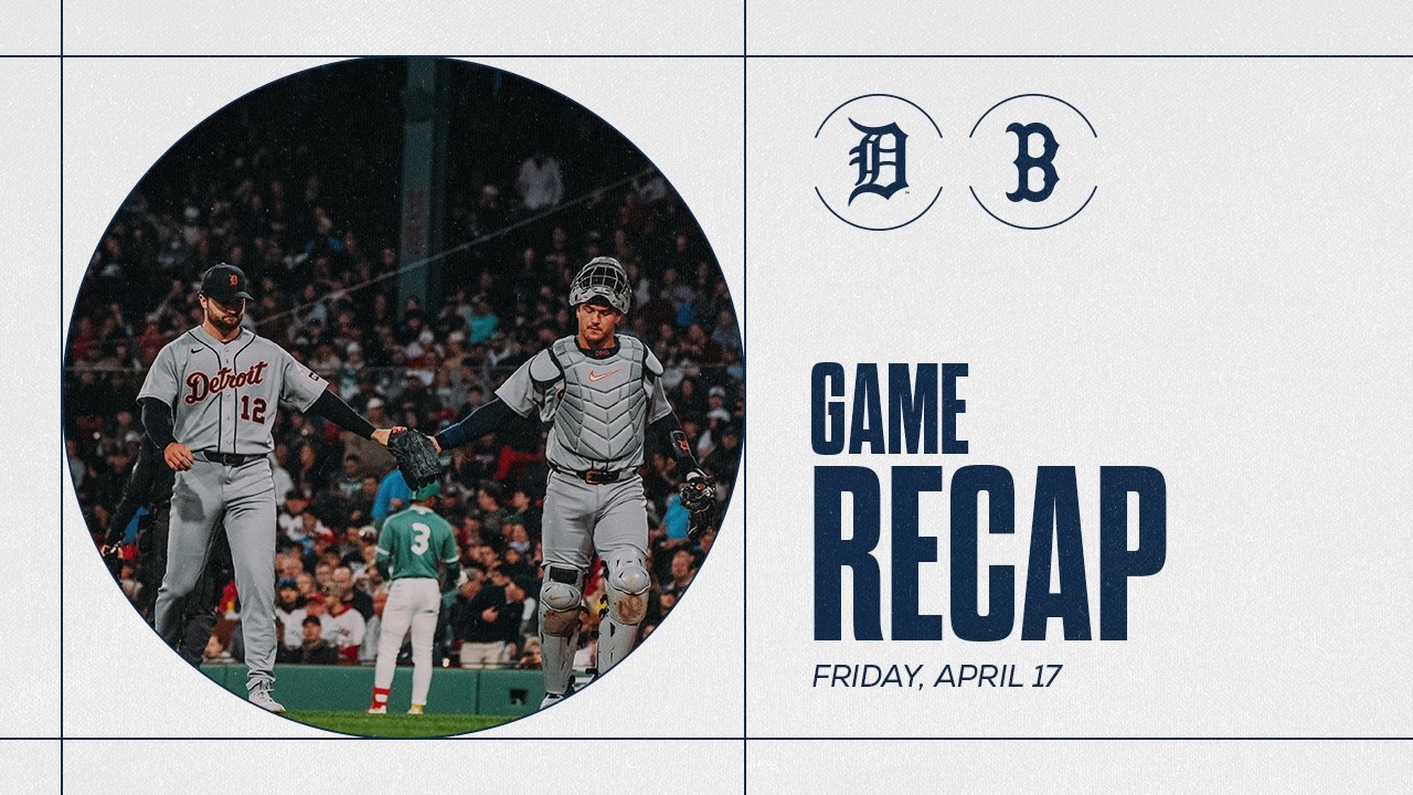 Tigers vs. Red Sox Highlights | 4/17/26 Tigers vs. Red Sox Highlights | 4/17/26