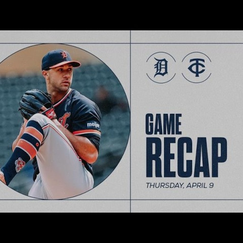 Tigers vs. Twins Highlights | 4/9/26 Tigers vs. Twins Highlights | 4/9/26