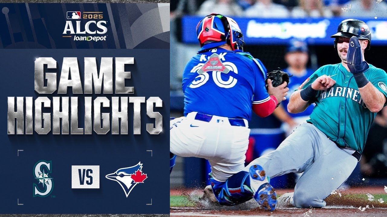 Mariners vs. Blue Jays ALCS Game 1 Highlights (10/12/25) | MLB Highlights Mariners vs. Blue Jays ALCS Game 1 Highlights (10/12/25) | MLB Highlights