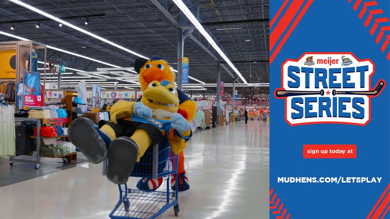 Meijer Street Series – Mascots Visit Meijer Meijer Street Series – Mascots Visit Meijer