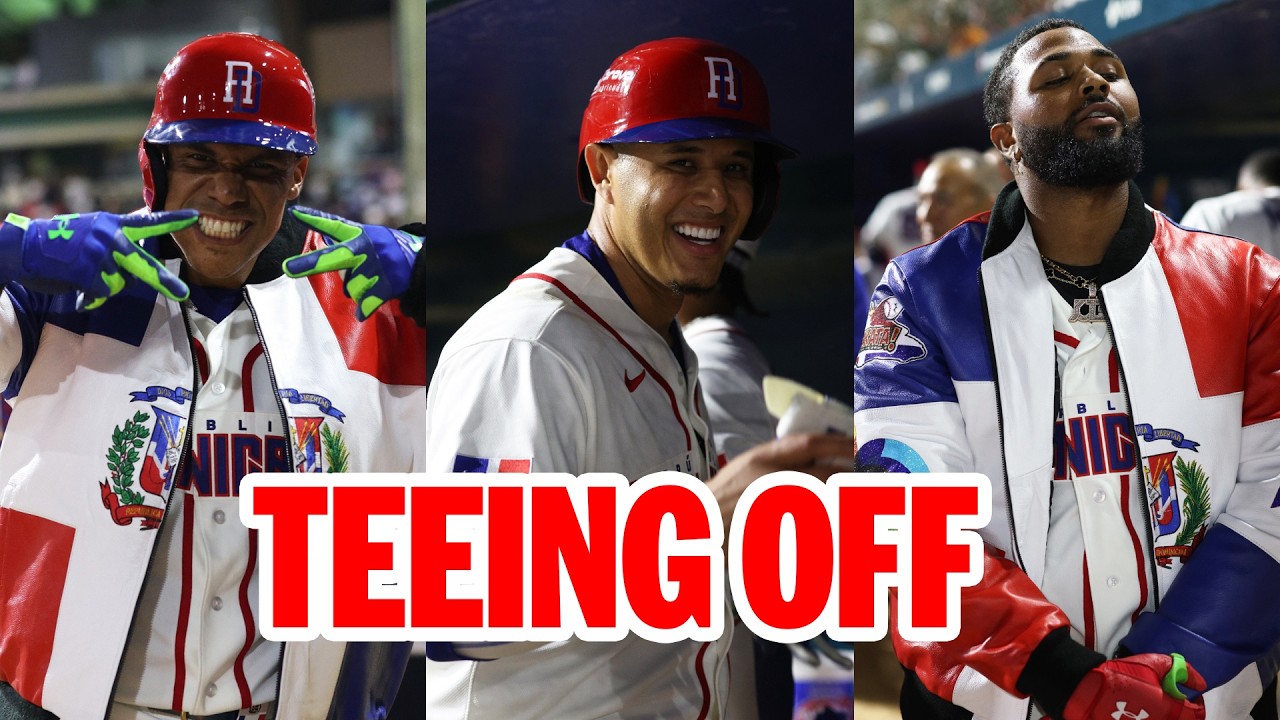 Juan Soto, Manny Machado and Junior Caminero ALL homer in the SAME inning for Dominican Republic! Juan Soto, Manny Machado and Junior Caminero ALL homer in the SAME inning for Dominican Republic!