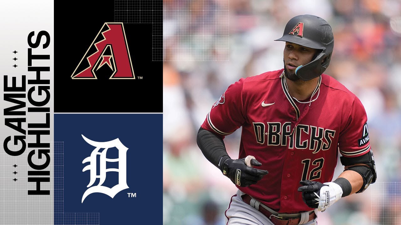 D-backs vs. Tigers Game Highlights (6/10/23) | MLB Highlight D-backs vs. Tigers Game Highlights (6/10/23) | MLB Highlight
