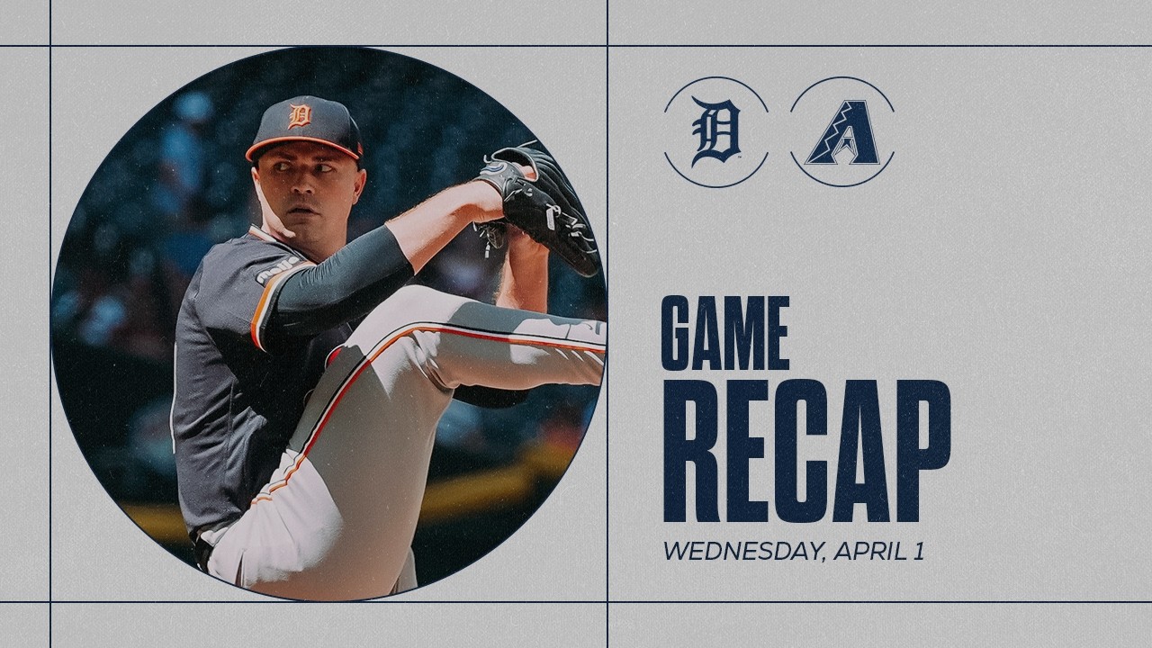 Tigers vs. Diamondbacks Highlights | 4/1/26 Tigers vs. Diamondbacks Highlights | 4/1/26