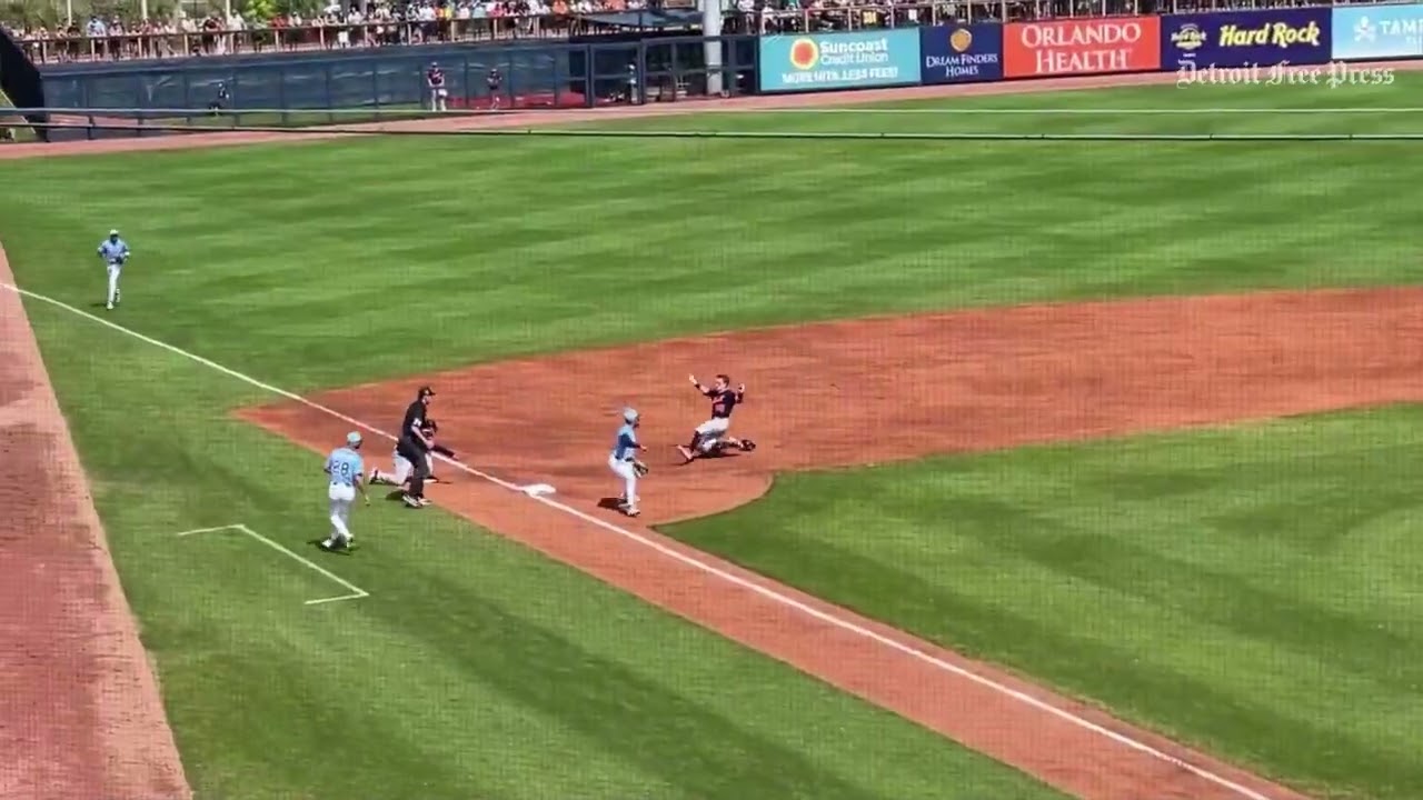 Tigers’ Kevin McGonigle rips triple, bloops double vs. Rays in spring game Tigers’ Kevin McGonigle rips triple, bloops double vs. Rays in spring game