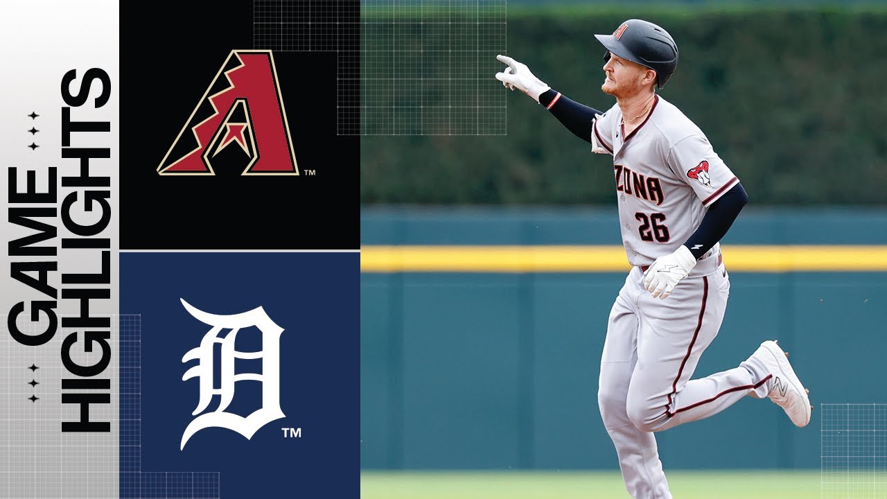 D-backs vs. Tigers Game Highlights (6/11/23) | MLB Highlights D-backs vs. Tigers Game Highlights (6/11/23) | MLB Highlights