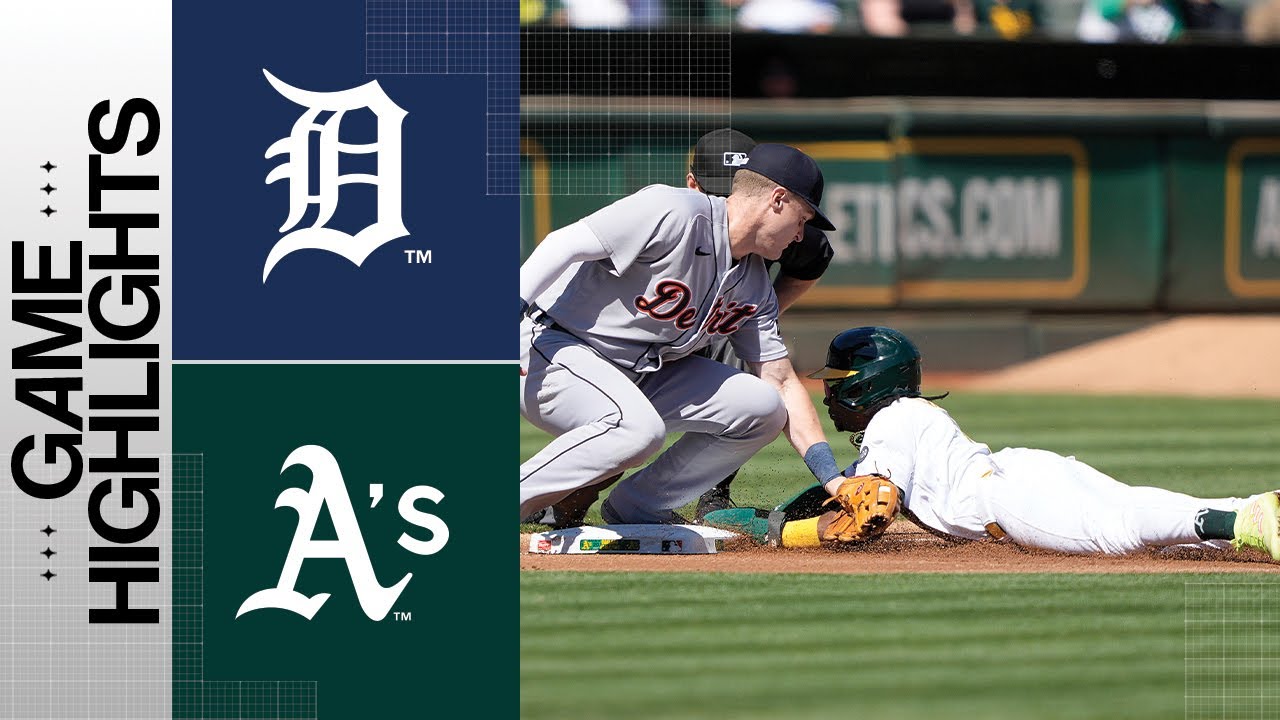 Tigers vs. A’s Game Highlights (9/24/23) | MLB Highlights Tigers vs. A’s Game Highlights (9/24/23) | MLB Highlights