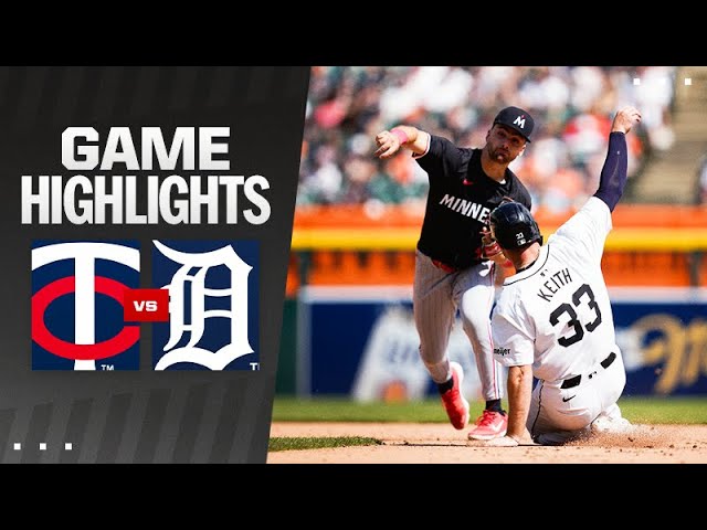 Twins vs. Tigers Game Highlights (4/14/24) | MLB Highlights Twins vs. Tigers Game Highlights (4/14/24) | MLB Highlights