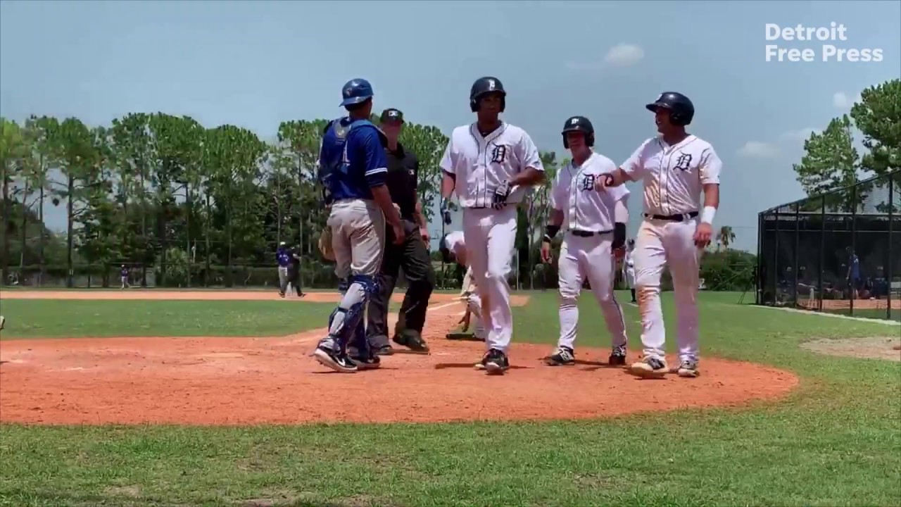 Detroit Tigers top prospect Riley Greene smashes 2 home runs in pro debut Detroit Tigers top prospect Riley Greene smashes 2 home runs in pro debut