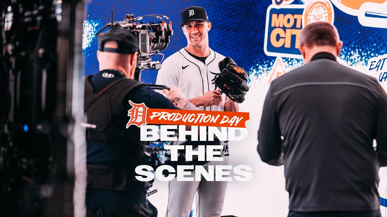 Behind the Scenes with the Detroit Tigers on Media Day Behind the Scenes with the Detroit Tigers on Media Day