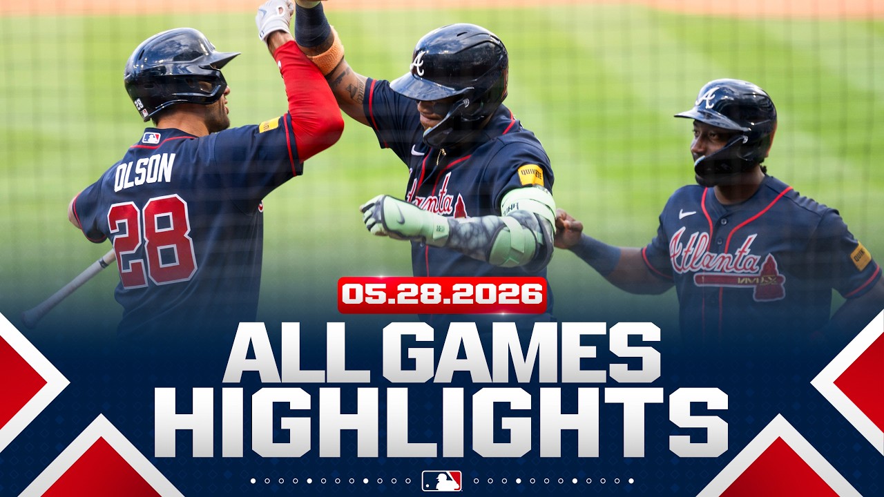 Highlights from ALL GAMES on 5/28 (Ronald Acuña Jr.’s grand slam, Cam Smith’s HR robbery, MORE!) Highlights from ALL GAMES on 5/28 (Ronald Acuña Jr.’s grand slam, Cam Smith’s HR robbery, MORE!)
