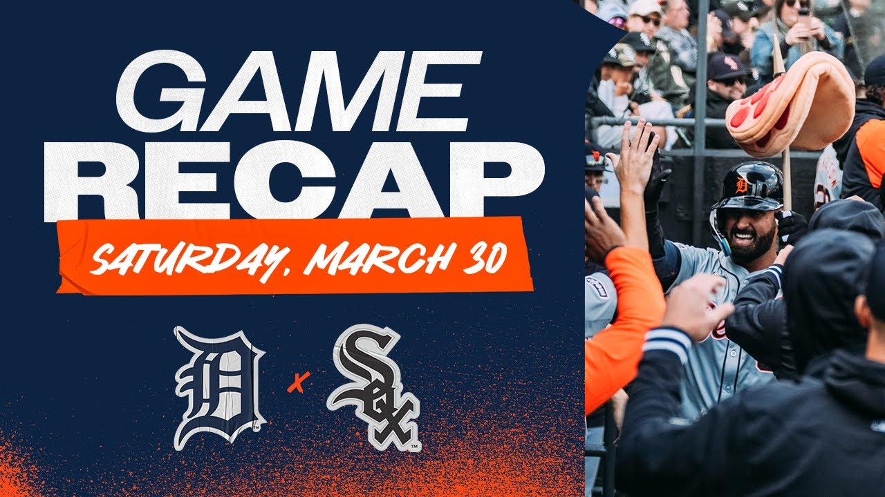 Game Highlights: Carson Kelly Delivers Go-Ahead RBI in Extras in Tigers Win vs. White Sox | 3/30/24 Game Highlights: Carson Kelly Delivers Go-Ahead RBI in Extras in Tigers Win vs. White Sox | 3/30/24