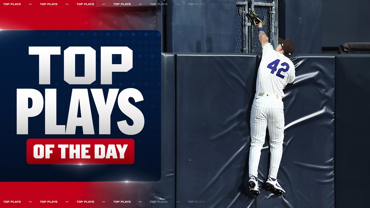 Top Plays in MLB from 4/15/26 (Jackson Merrill’s HR robbery, Dalton Rushing’s grand slam AND MORE!) Top Plays in MLB from 4/15/26 (Jackson Merrill’s HR robbery, Dalton Rushing’s grand slam AND MORE!)