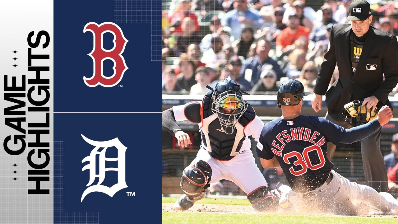 Red Sox vs. Tigers Game Highlights (4/9/23) | MLB Highlights Red Sox vs. Tigers Game Highlights (4/9/23) | MLB Highlights