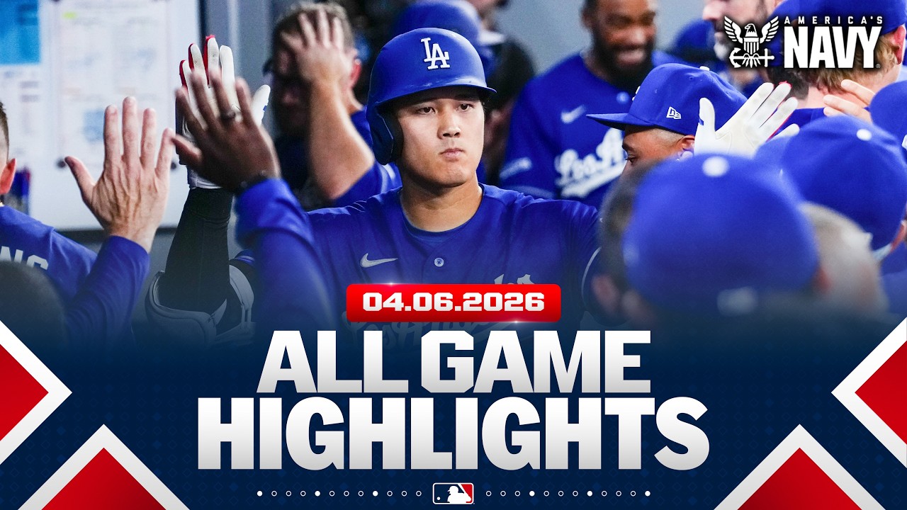 Highlights from ALL GAMES on 4/6 (Dodgers score 14 runs, Soriano strikes out 10 and MORE!) Highlights from ALL GAMES on 4/6 (Dodgers score 14 runs, Soriano strikes out 10 and MORE!)