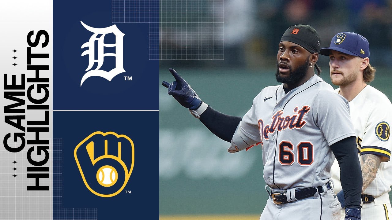 Tigers vs. Brewers Game Highlights (4/26/23) | MLB Highlights Tigers vs. Brewers Game Highlights (4/26/23) | MLB Highlights