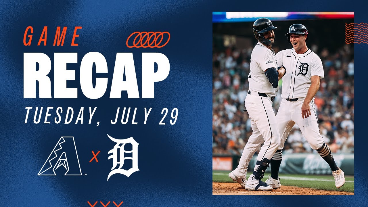 Game Highlights: Tigers Score 12 Runs in Series Win | 7/29/25 Game Highlights: Tigers Score 12 Runs in Series Win | 7/29/25