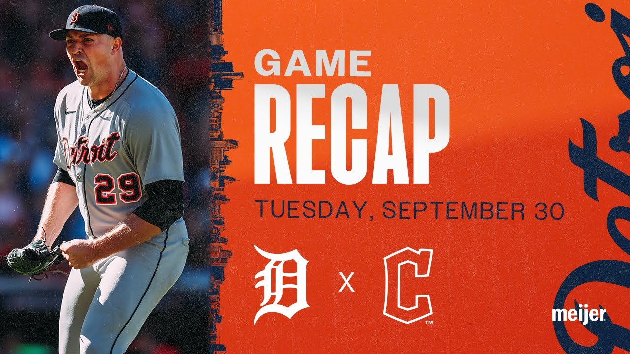 Game Highlights: Skubal Dominates, Tigers Win Wild Card Series Game 1 in Cleveland | 9/30/25 Game Highlights: Skubal Dominates, Tigers Win Wild Card Series Game 1 in Cleveland | 9/30/25