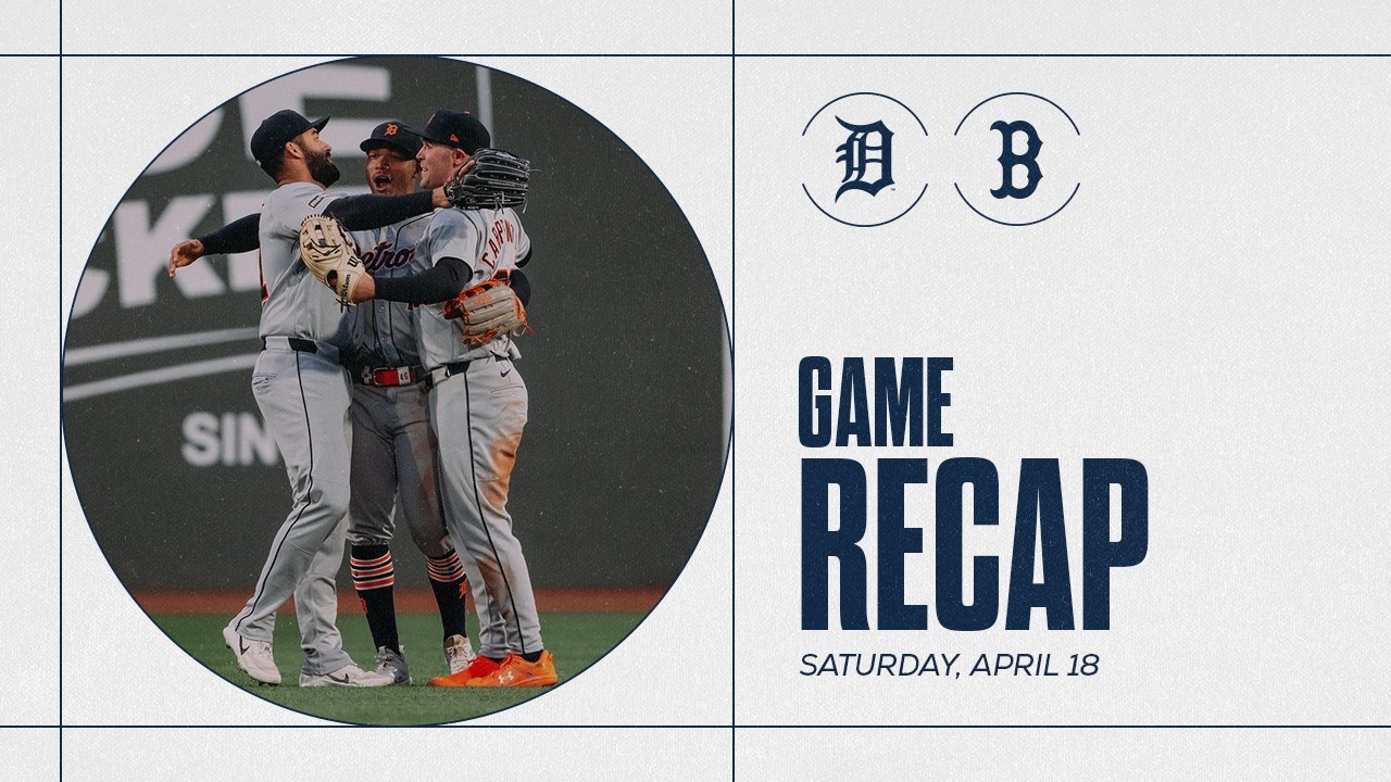 Game Highlights: Skubal Strikes Out 10 in 6 Innings, Tigers Win Game 2 in Boston | 4/18/26 Game Highlights: Skubal Strikes Out 10 in 6 Innings, Tigers Win Game 2 in Boston | 4/18/26
