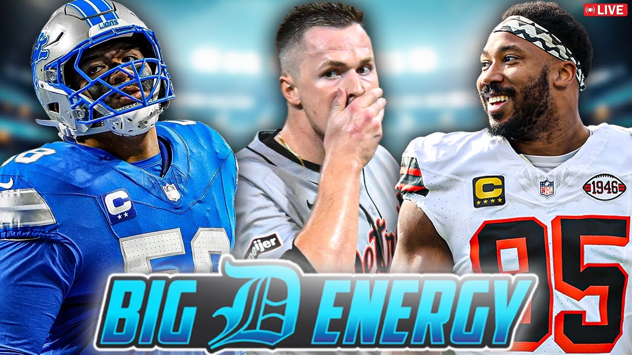Detroit Tigers Are DEAD, Lions Prepare for Browns | Big D Energy | Thursday, September 25th 2025 Detroit Tigers Are DEAD, Lions Prepare for Browns | Big D Energy | Thursday, September 25th 2025