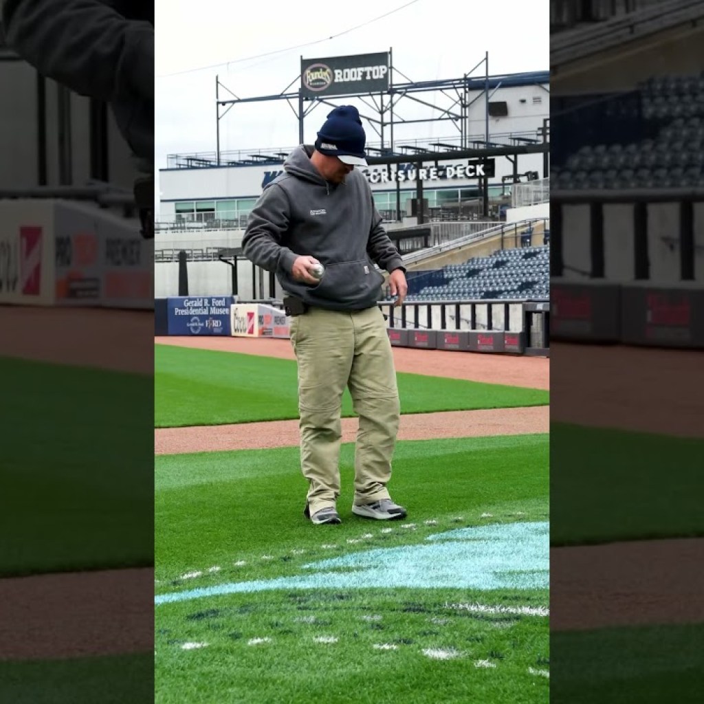 The finishing touches. #OpeningDay #whitecapsbaseball #baseball The finishing touches. #OpeningDay #whitecapsbaseball #baseball