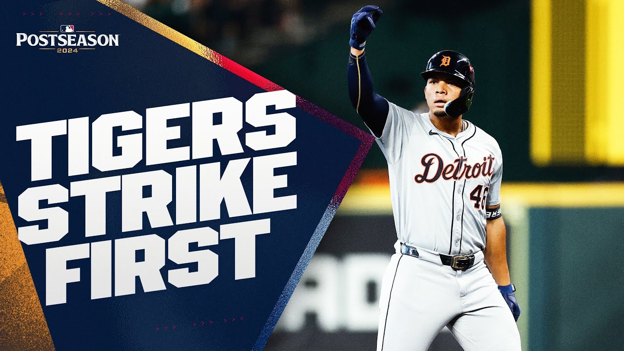 First runs of Postseason! Tigers GO OFF for 3 runs in the 2nd inning of the AL Wild Card Series! First runs of Postseason! Tigers GO OFF for 3 runs in the 2nd inning of the AL Wild Card Series!